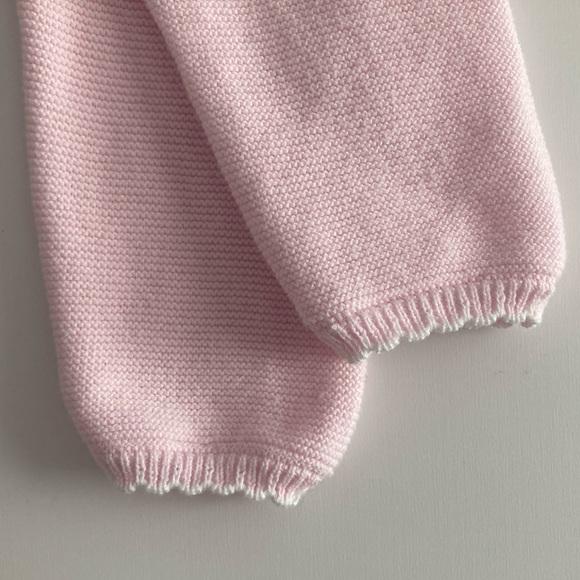 Mayoral Newborn 2-4M pink knit pants - Picture 5 of 5